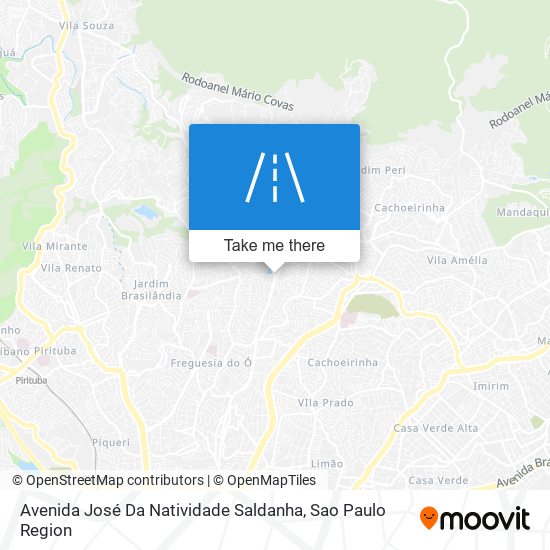 Avenida José Da Natividade Saldanha map