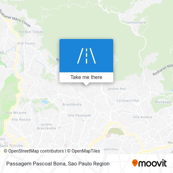 Passagem Pascoal Bona map