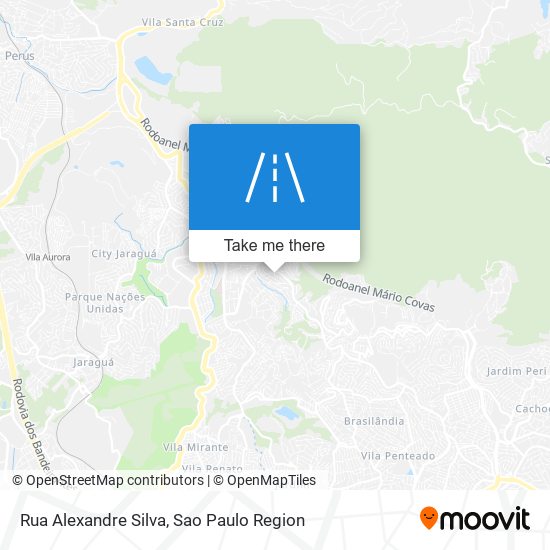 Mapa Rua Alexandre Silva