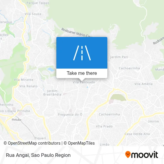 Rua Angai map