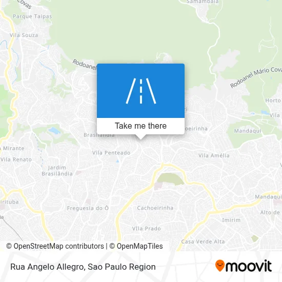 Rua Angelo Allegro map