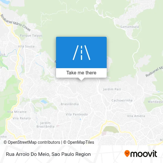 Rua Arroio Do Meio map