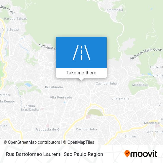 Rua Bartolomeo Laurenti map