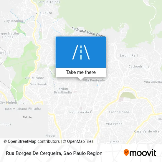 Rua Borges De Cerqueira map