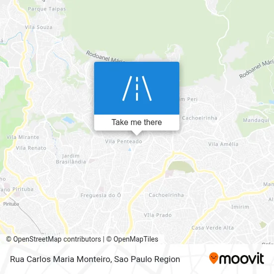Rua Carlos Maria Monteiro map
