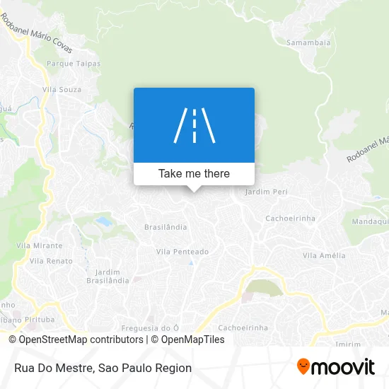 Rua Do Mestre map