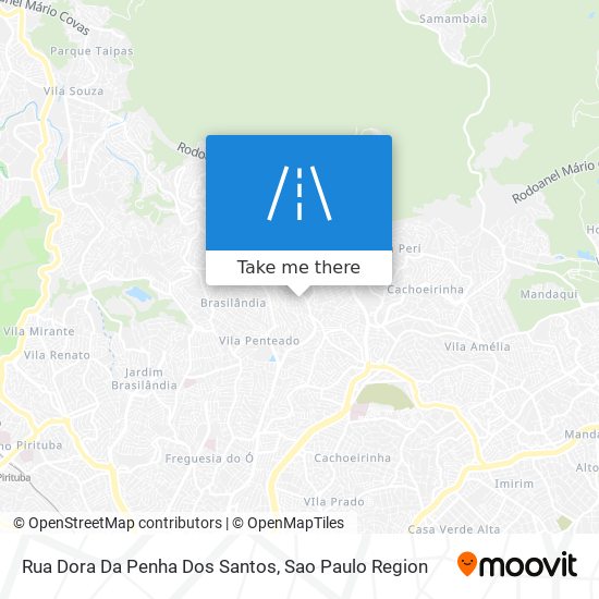 Rua Dora Da Penha Dos Santos map