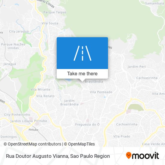 Mapa Rua Doutor Augusto Vianna