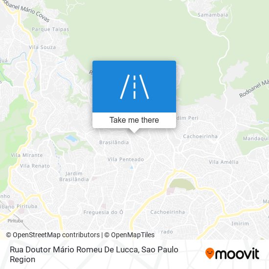 Mapa Rua Doutor Mário Romeu De Lucca