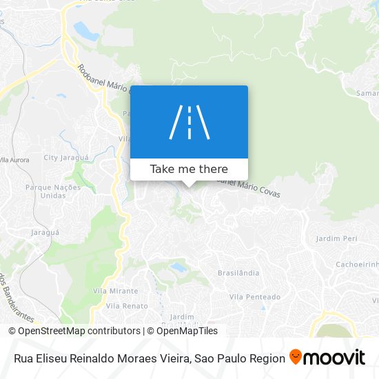 Rua Eliseu Reinaldo Moraes Vieira map