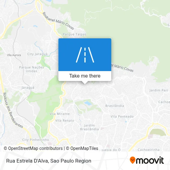 Rua Estrela D'Alva map
