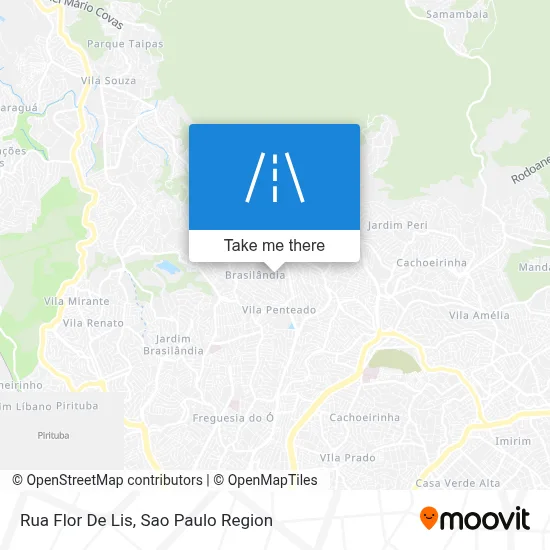 Rua Flor De Lis map
