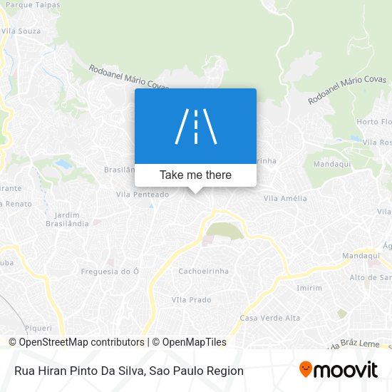 Rua Hiran Pinto Da Silva map