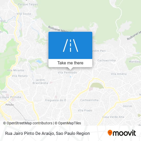 Rua Jairo Pinto De Araújo map
