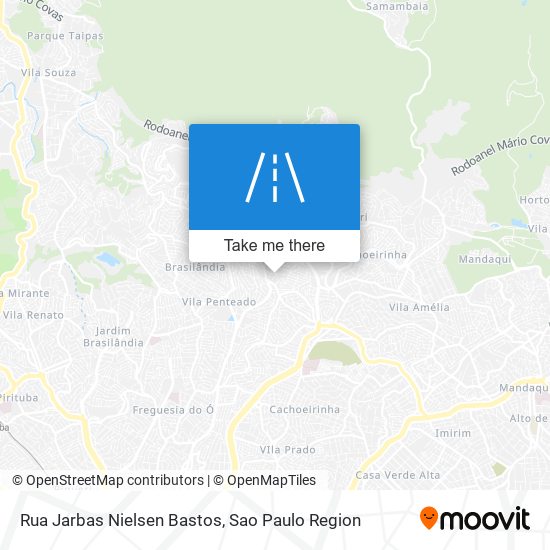 Rua Jarbas Nielsen Bastos map