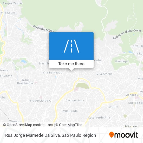 Mapa Rua Jorge Mamede Da Silva