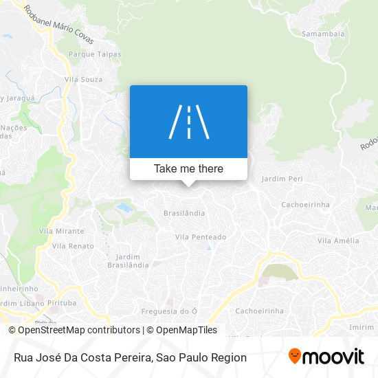 Rua José Da Costa Pereira map