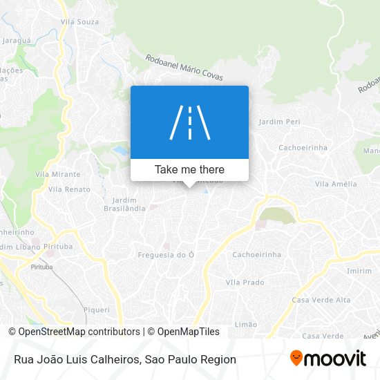 Rua João Luis Calheiros map