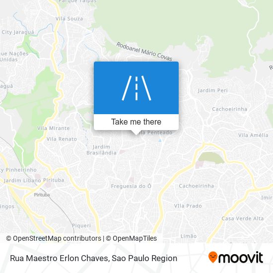 Rua Maestro Erlon Chaves map