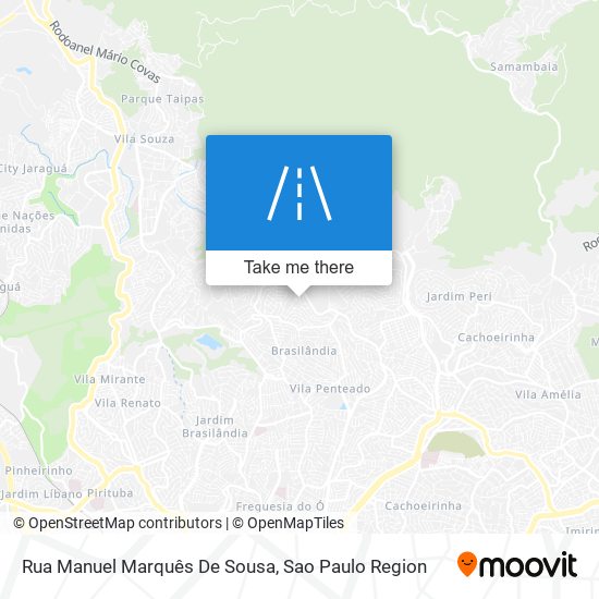 Rua Manuel Marquês De Sousa map