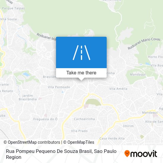 Rua Pompeu Pequeno De Souza Brasil map