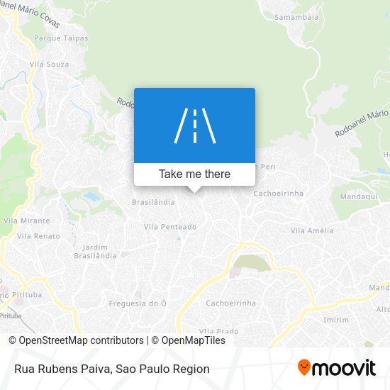 Rua Rubens Paiva map