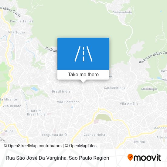 Rua São José Da Varginha map