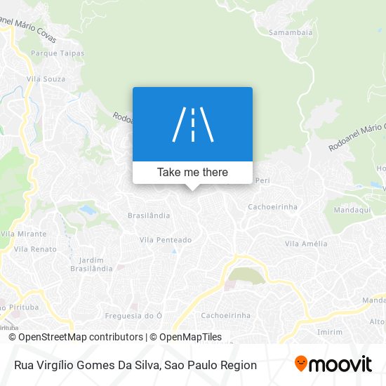 Rua Virgílio Gomes Da Silva map