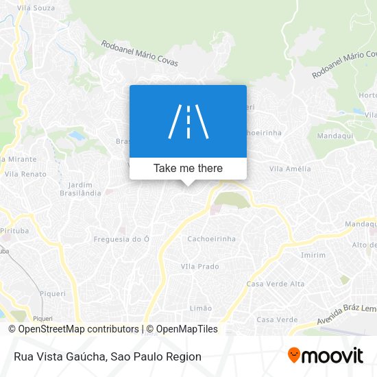Rua Vista Gaúcha map