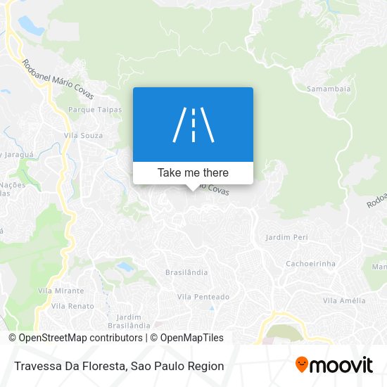 Travessa Da Floresta map