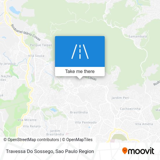 Travessa Do Sossego map