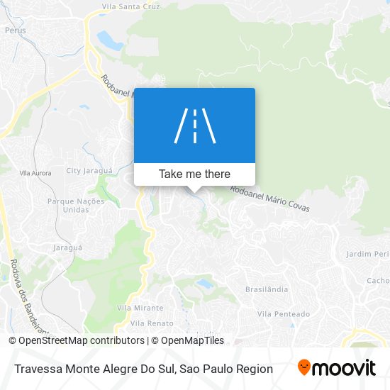 Travessa Monte Alegre Do Sul map