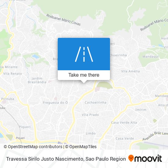 Travessa Sirilo Justo Nascimento map