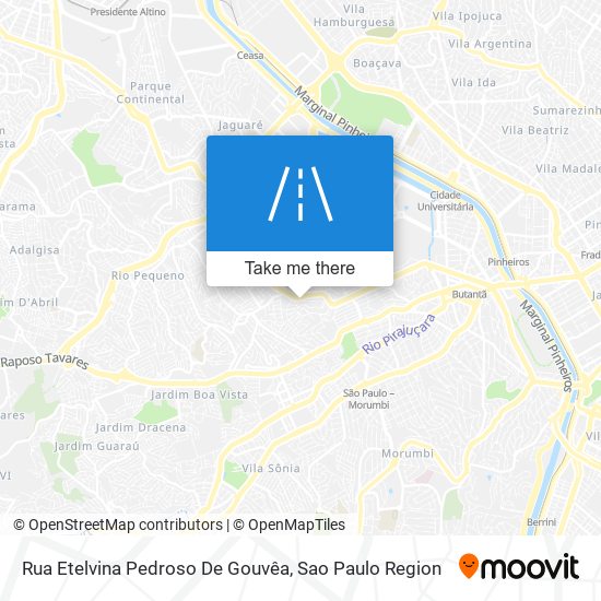 Rua Etelvina Pedroso De Gouvêa map