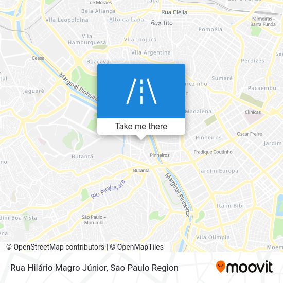 Rua Hilário Magro Júnior map