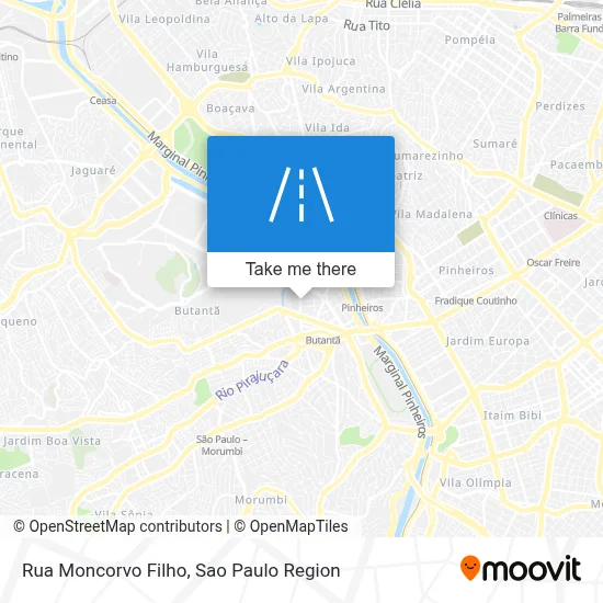 Rua Moncorvo Filho map