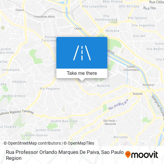 Rua Professor Orlando Marques De Paiva map