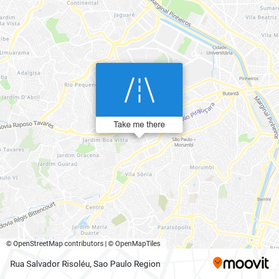 Rua Salvador Risoléu map