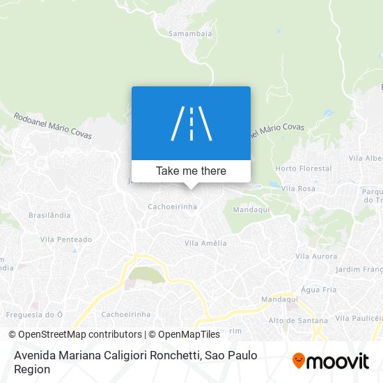 Avenida Mariana Caligiori Ronchetti map