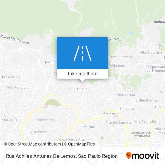 Rua Achiles Antunes De Lemos map