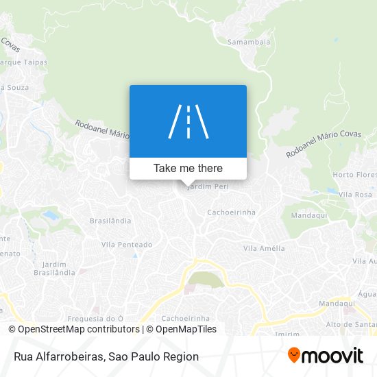 Rua Alfarrobeiras map