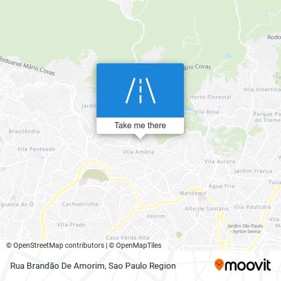 Rua Brandão De Amorim map