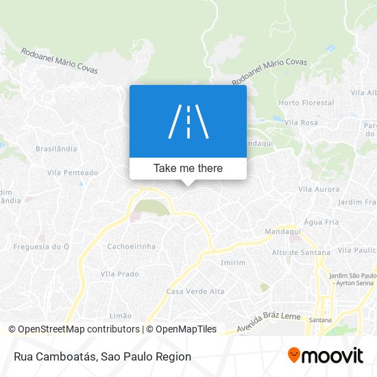 Mapa Rua Camboatás