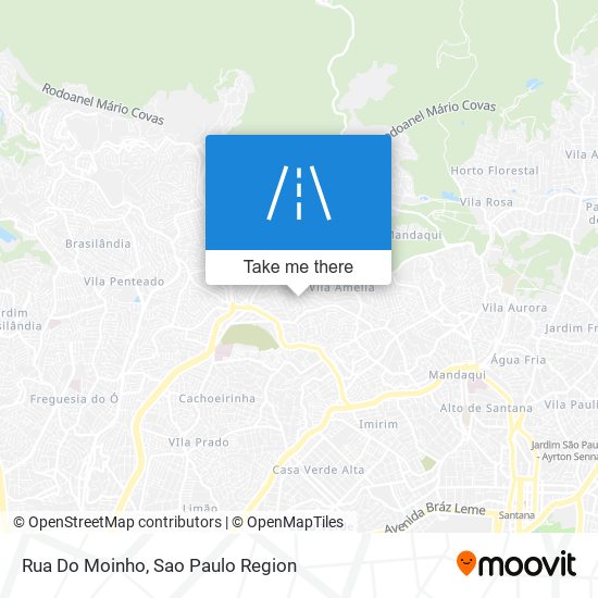 Rua Do Moinho map