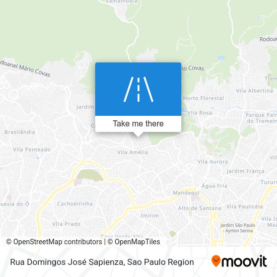 Rua Domingos José Sapienza map