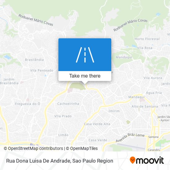 Mapa Rua Dona Luisa De Andrade