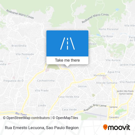Rua Ernesto Lecuona map