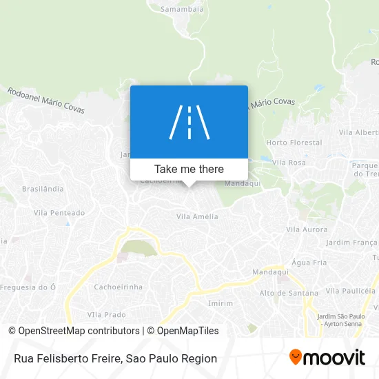 Rua Felisberto Freire map