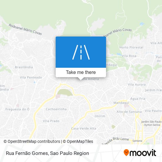 Rua Fernão Gomes map