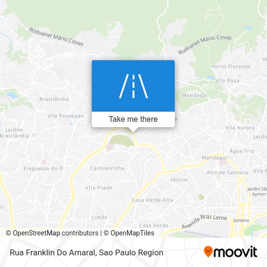 Rua Franklin Do Amaral map